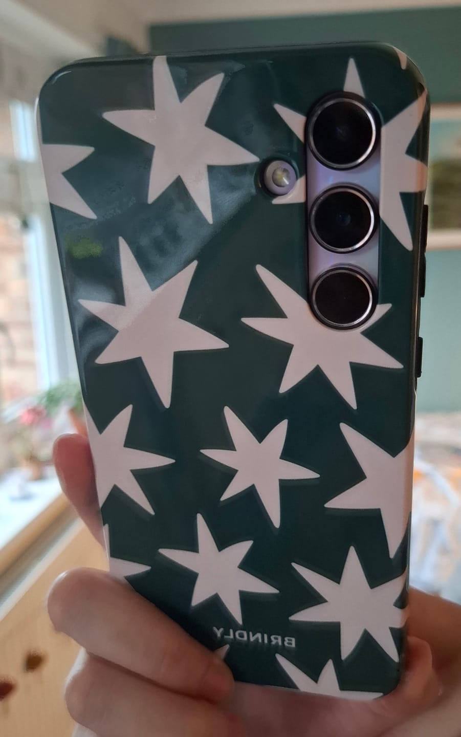 Customer photo review of Varsity Star Pop - Tough Phone Case
