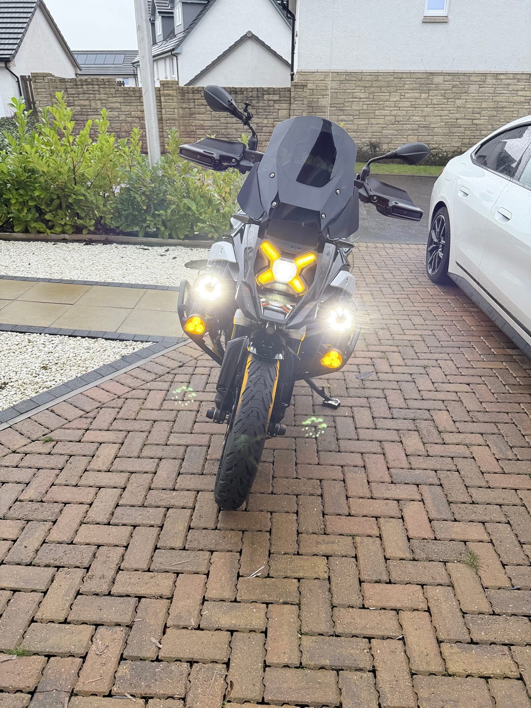 Customer photo review of TriOptic™ Lens Kit for D3 Driving Lights - Amber or Selective Yellow