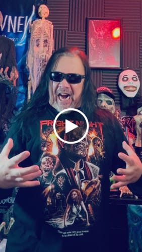 Customer video review of Fright Night: Afraid of the Dark - Long Sleeve T-Shirt