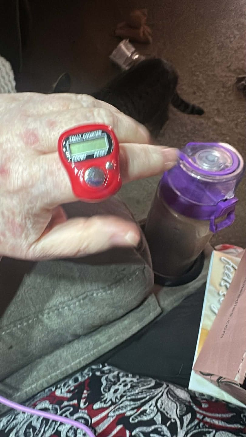 Customer photo review of Digital Row Counter