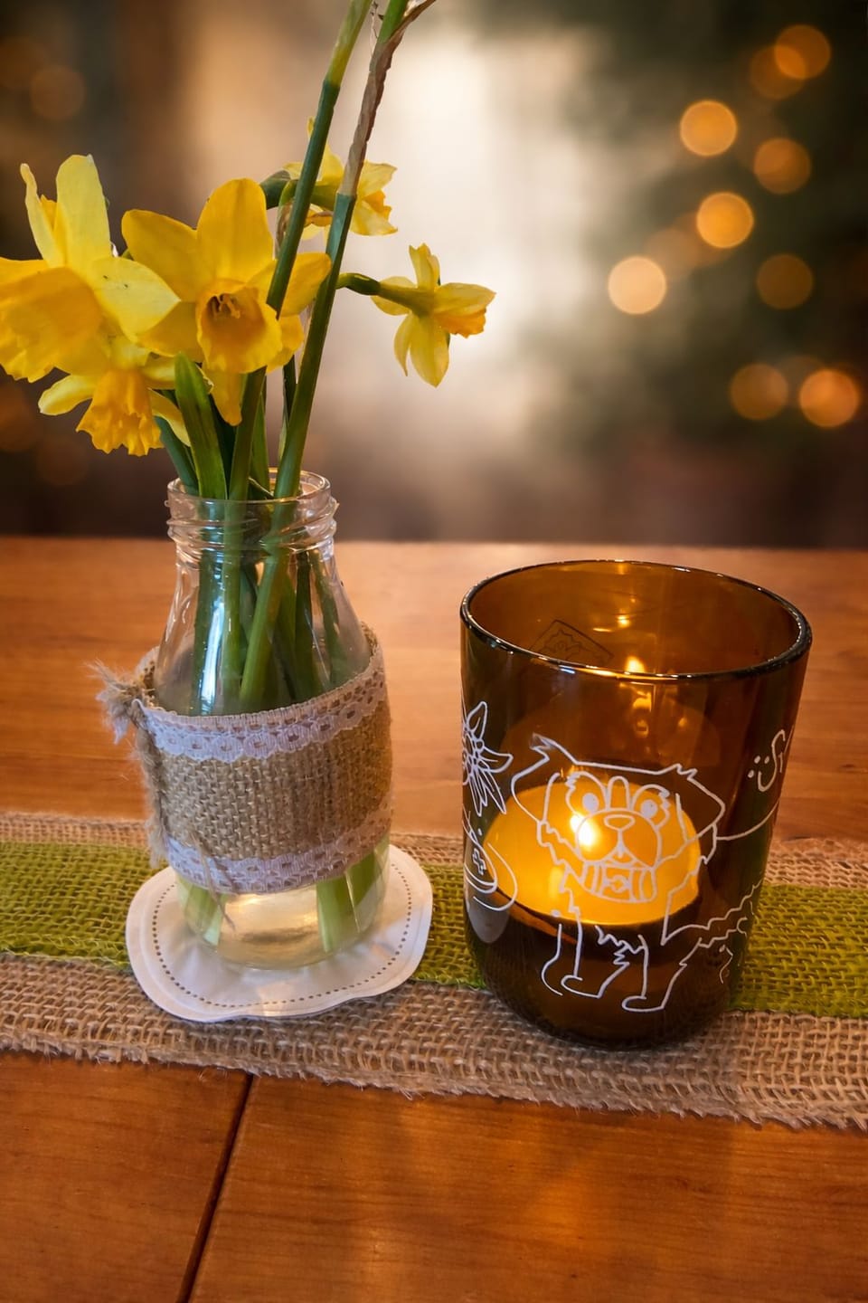 Customer photo review of La Suisse - Set de 4 verres verts