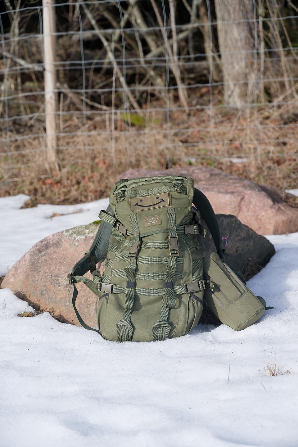 Customer photo review of Jääkäri M backpack