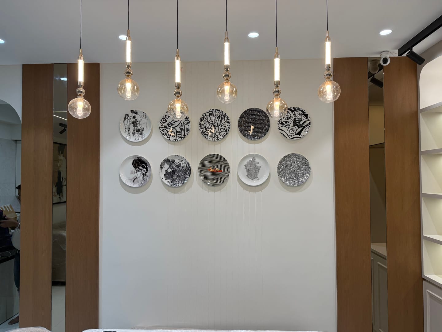 Customer photo review of Monochrome Series, Set of 10, BW Art Plates