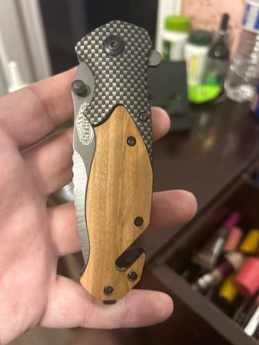 Customer photo review of ENTHUZST™ POCKET KNIFE
