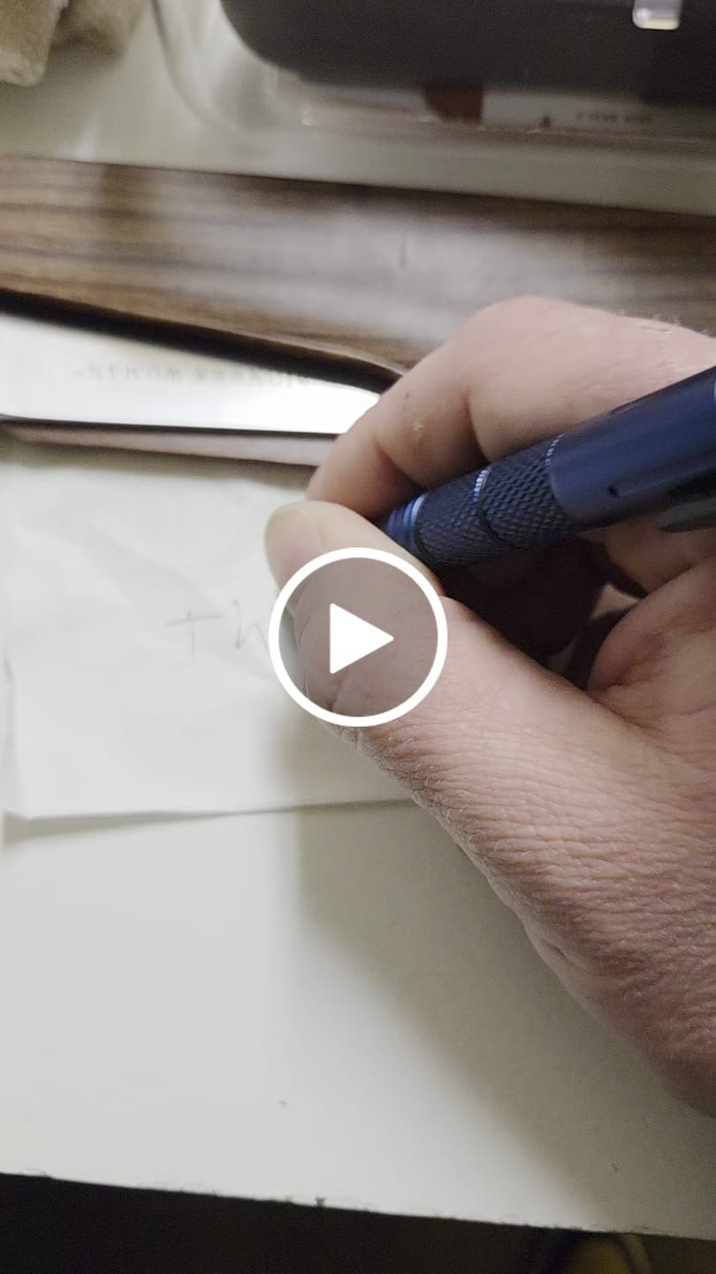 Customer video review of VT Tactical OTF Pen