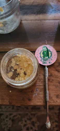 Customer photo review of Blueberry | Live Resin Diamonds