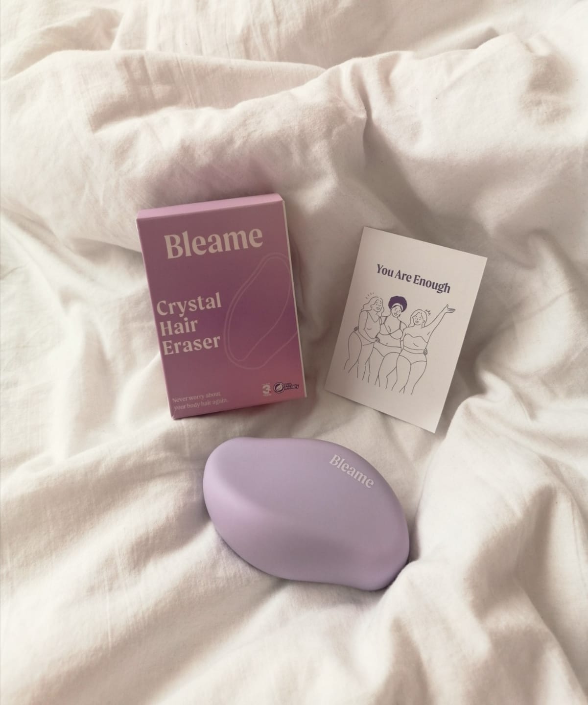Customer photo review of Bleame Crystal Hair Eraser