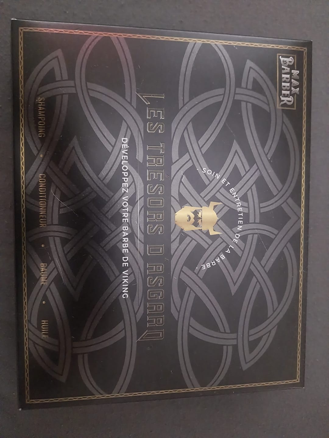 Customer photo review of Coffret Soin Barbe Homme Complet 4-en-1 | Les Trésors d'Asgard