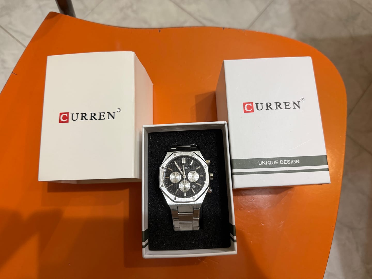 Customer photo review of Curren Atene® orologio uomo acciaio