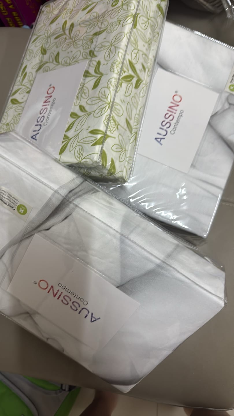 Customer photo review of Inspire Hansen 100% Cotton Quilt Cover Set