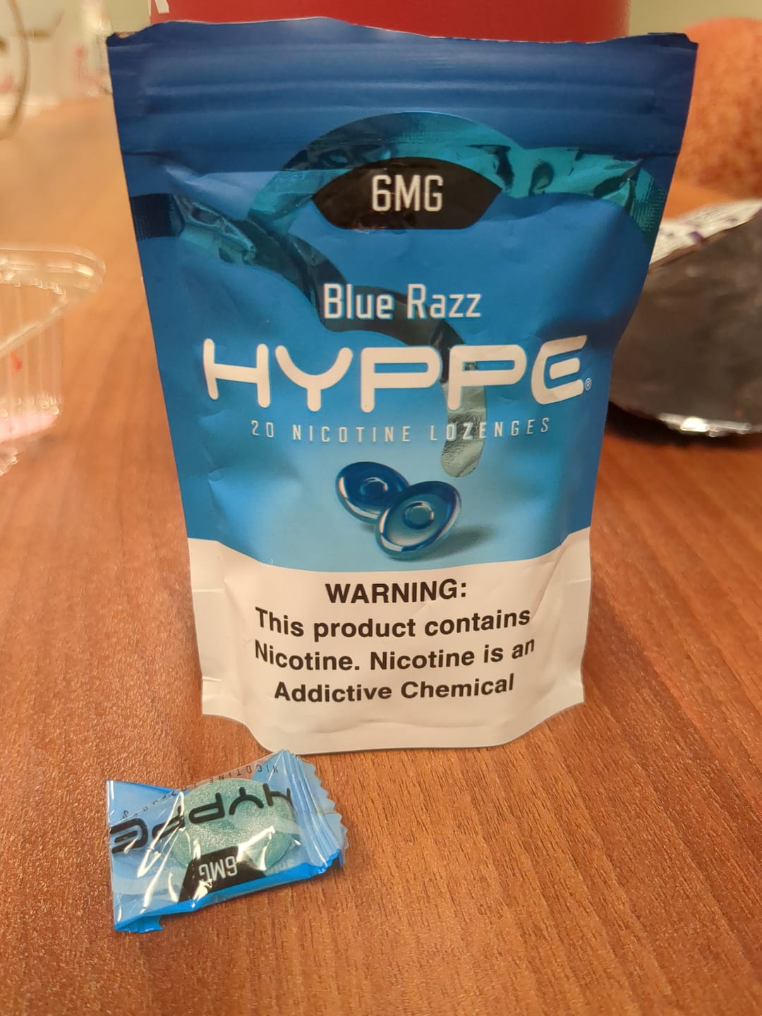Customer photo review of Nicotine Lozenges