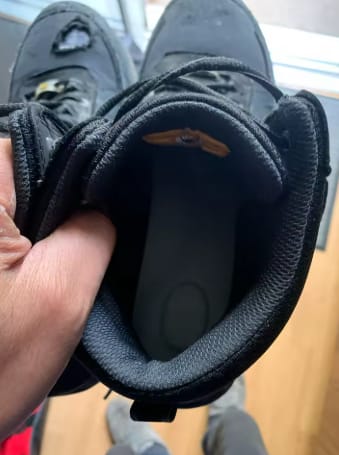 Customer photo review of Orthopädische Einlegesohlen