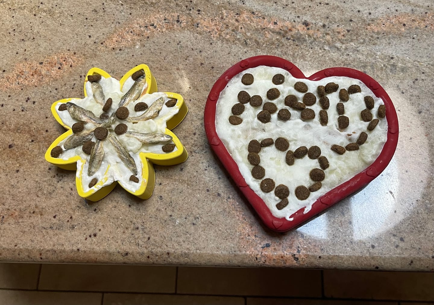 Customer photo review of FreezHeart - Durable Heart Enrichment Chew