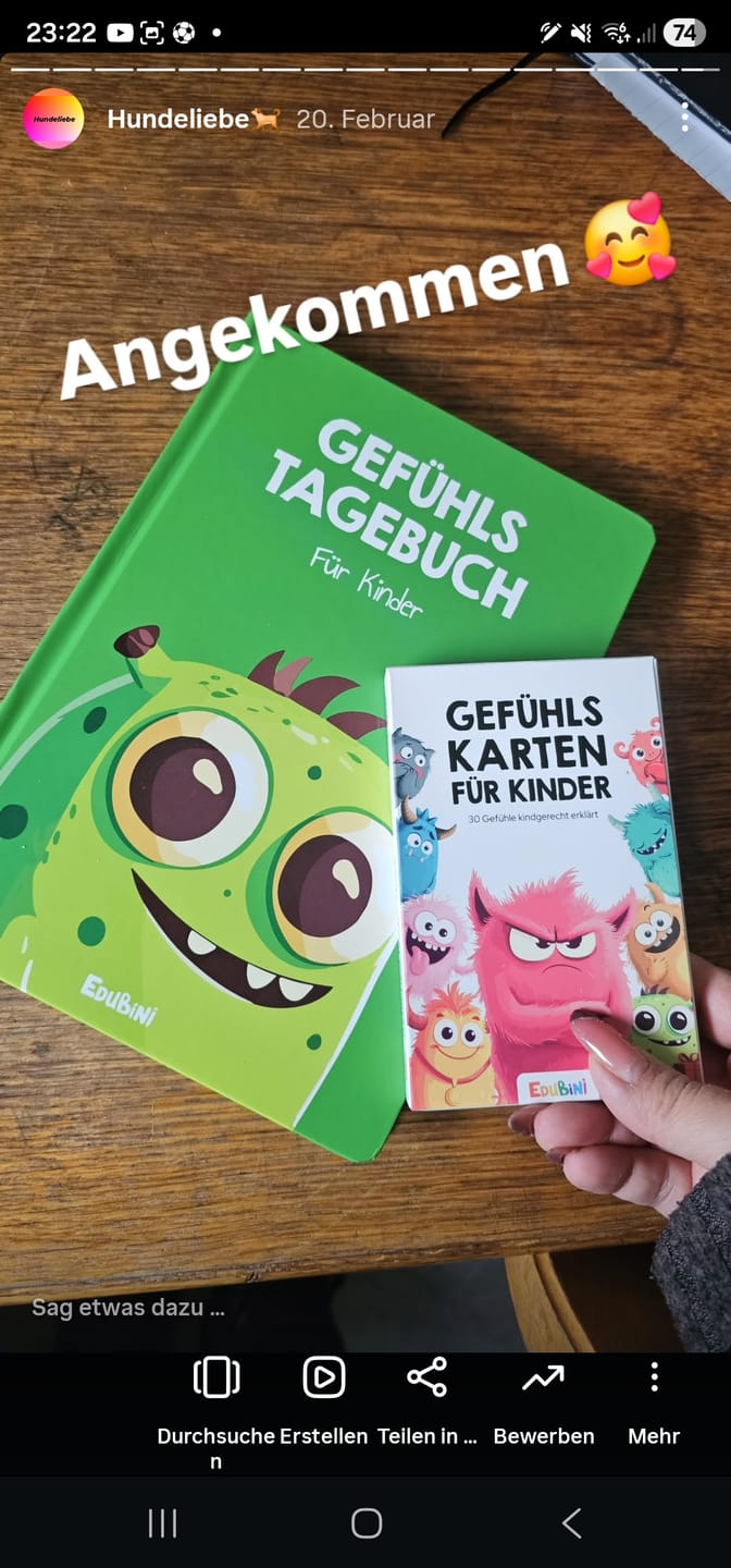 Customer photo review of Edubini Gefühlskarten für Kinder