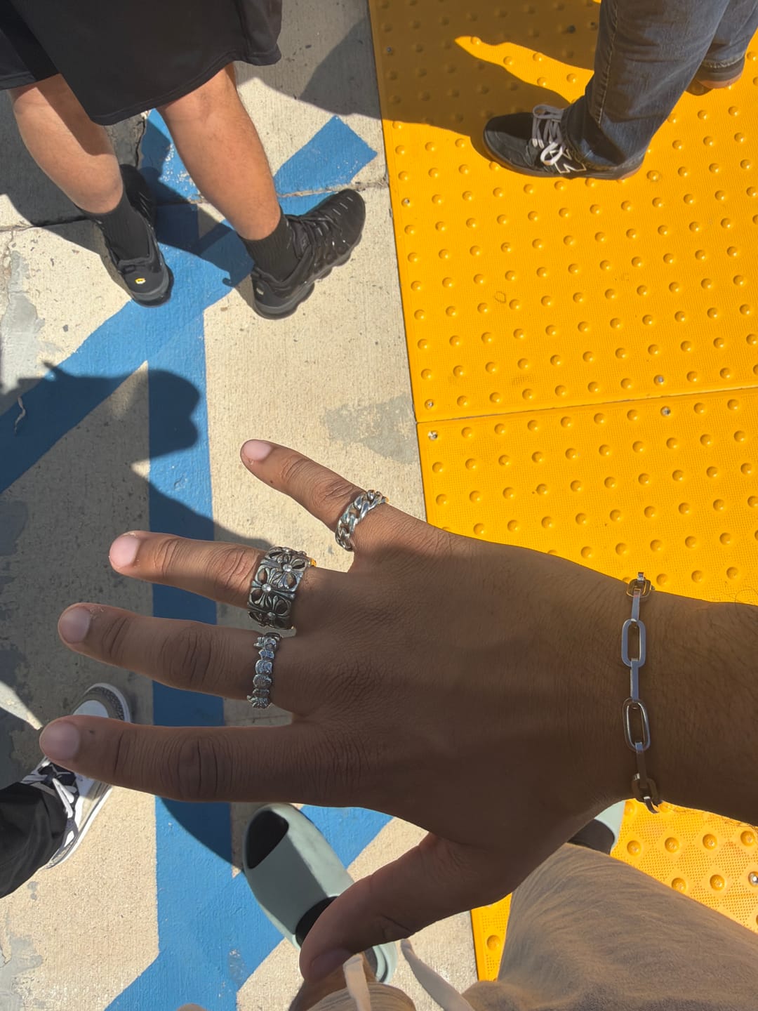 Customer photo review of LINK BRACELET