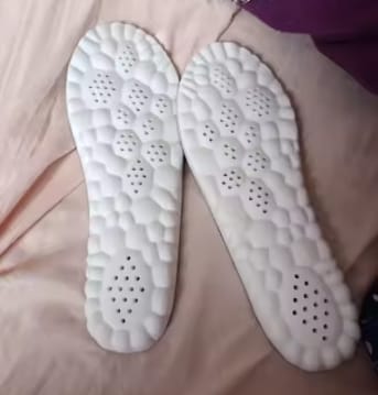 Customer photo review of Orthopädische Einlegesohlen