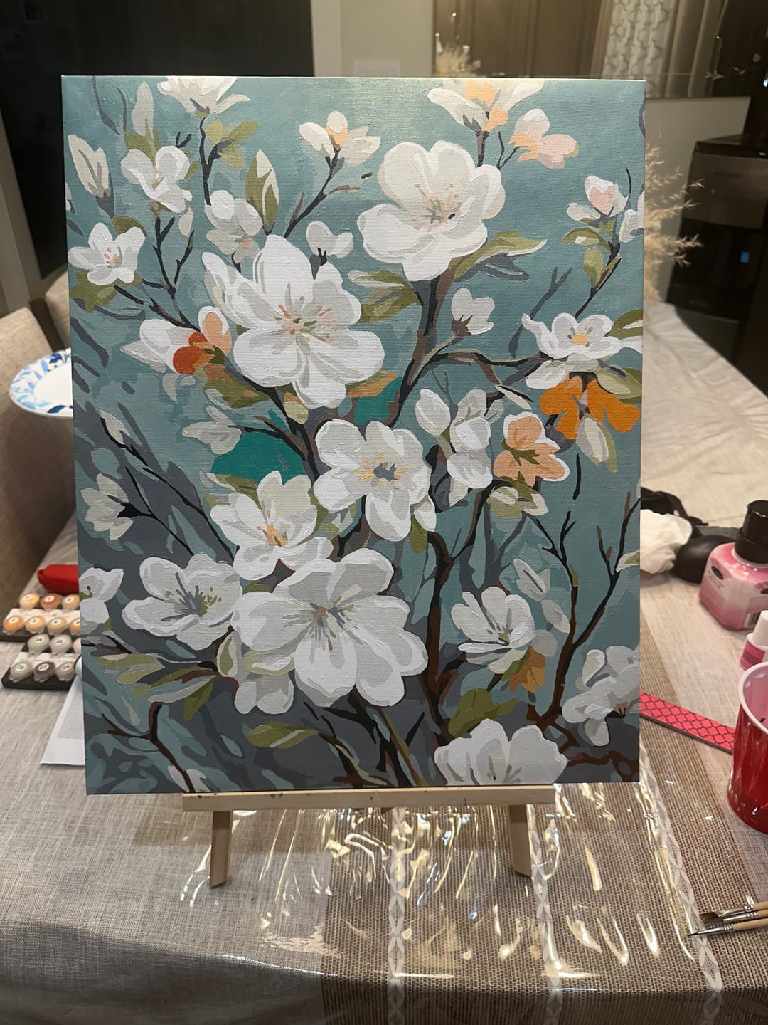 Customer photo review of Spring Blossom Tapestry