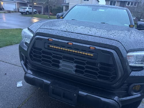 Customer photo review of YotaTribe Apex Pro Grille (2016‑2023 Tacoma)