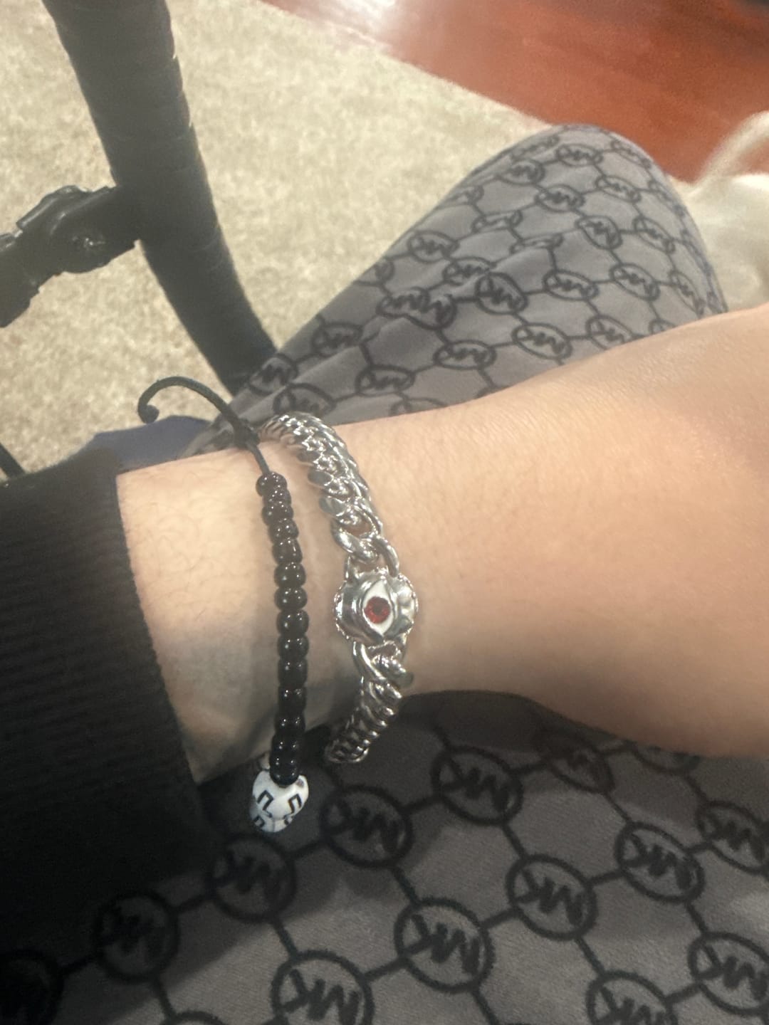 Customer photo review of EVIL EYE BRACELET