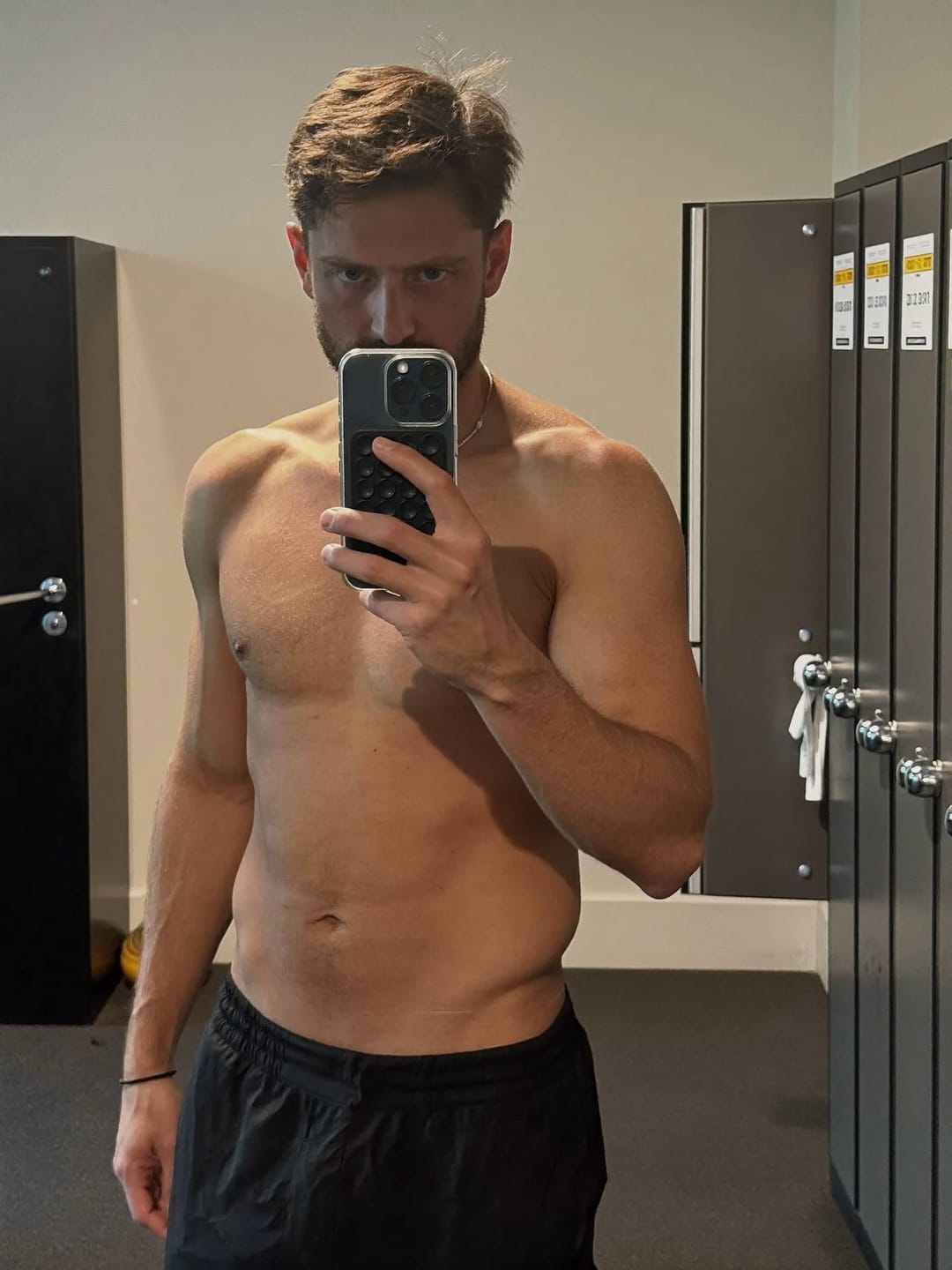 Customer photo review of Self Tanner for Men | Streak-Free, Natural Finish