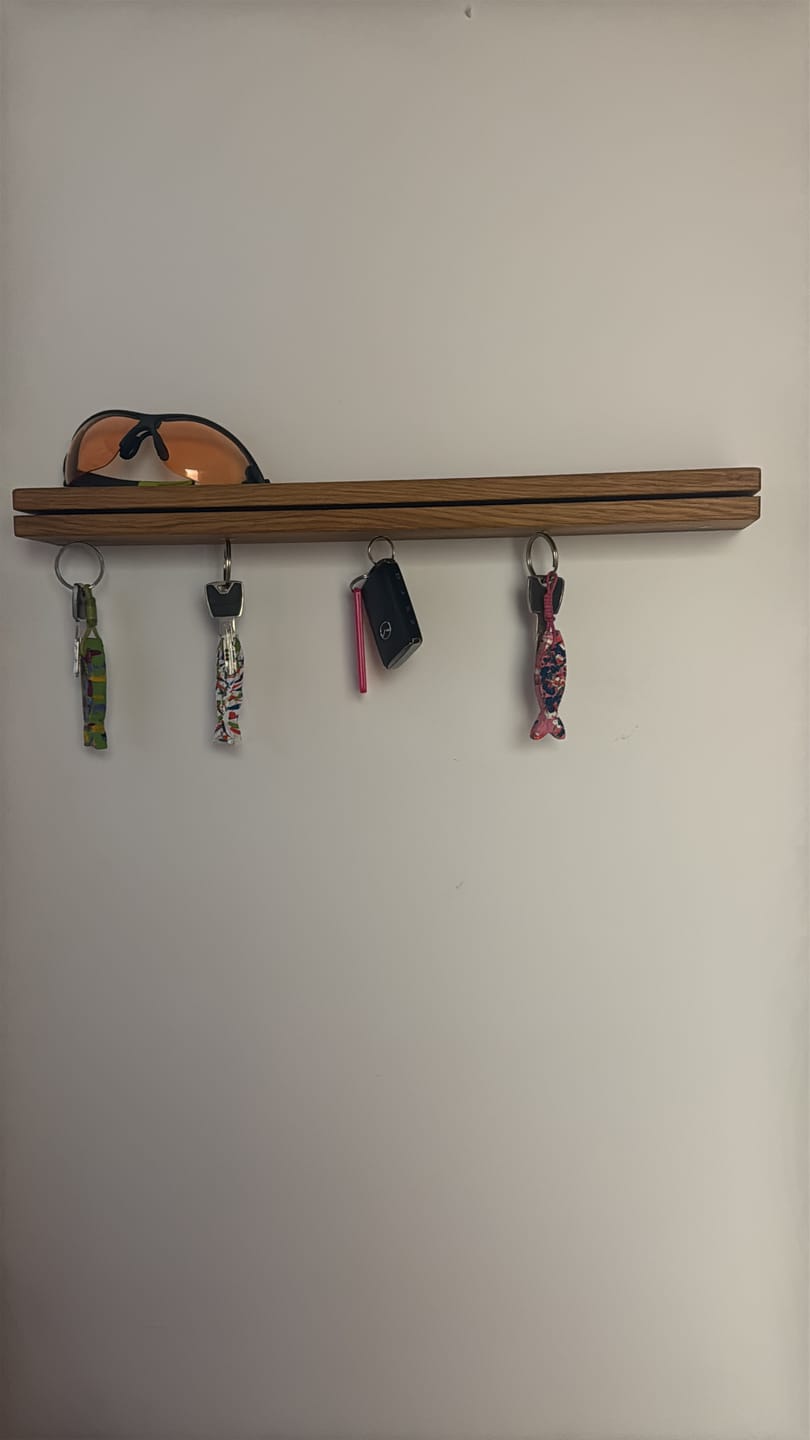 Customer photo review of Schlüsselbrett TALEA aus Holz