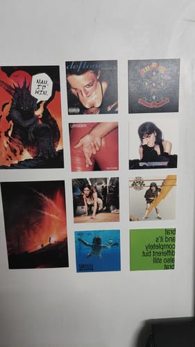 Customer photo review of CUSTOM WALL COLLAGE POSTERS