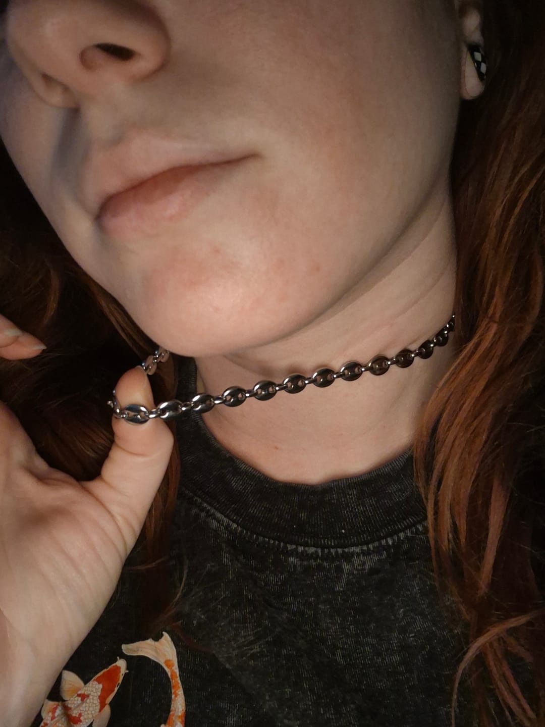 Customer photo review of Puffy Coffee Bean Chain