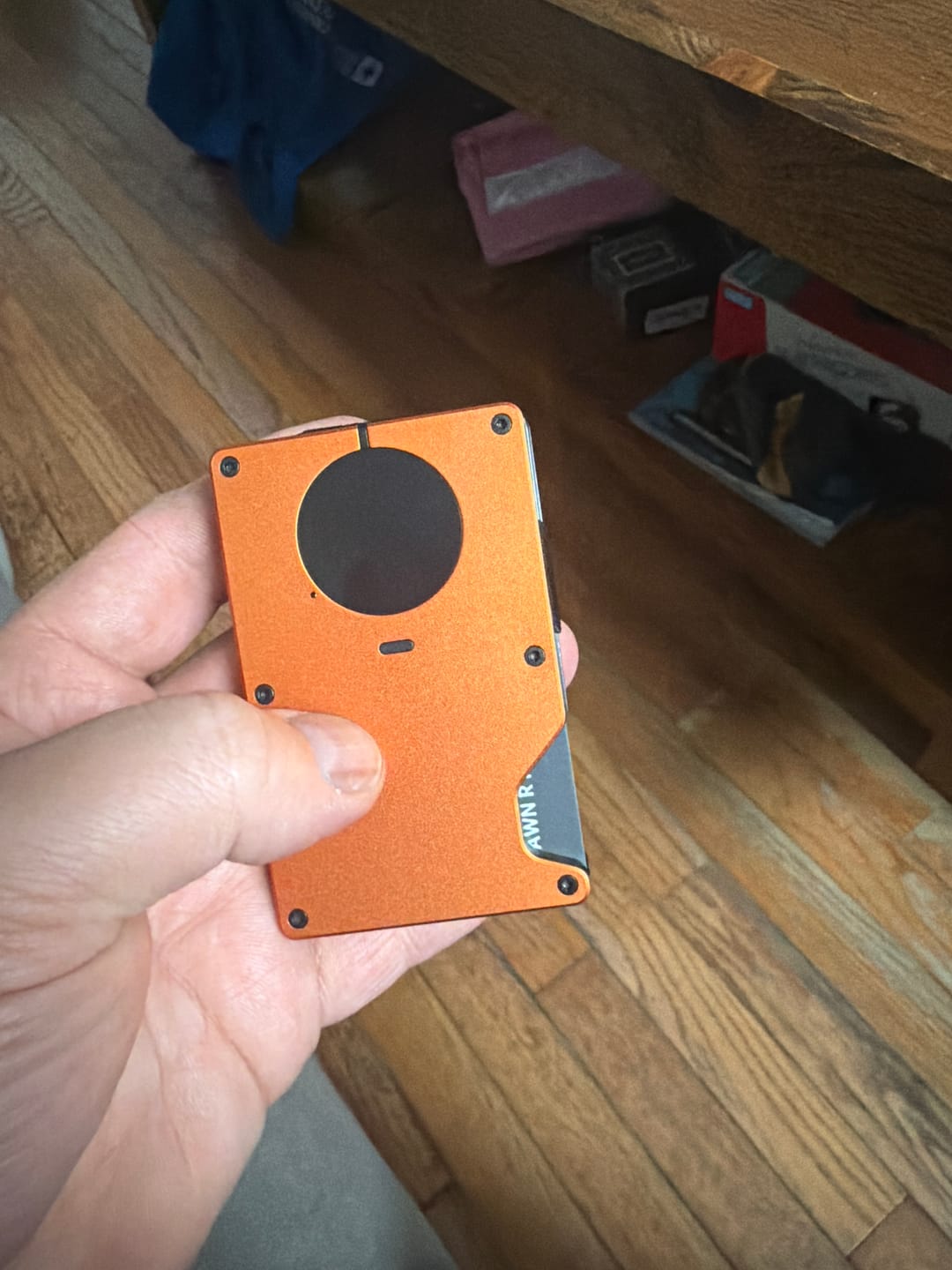Customer photo review of AirWallet