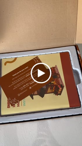 Customer video review of Ikseon-dong Hanok Bakery Miniature House Kit