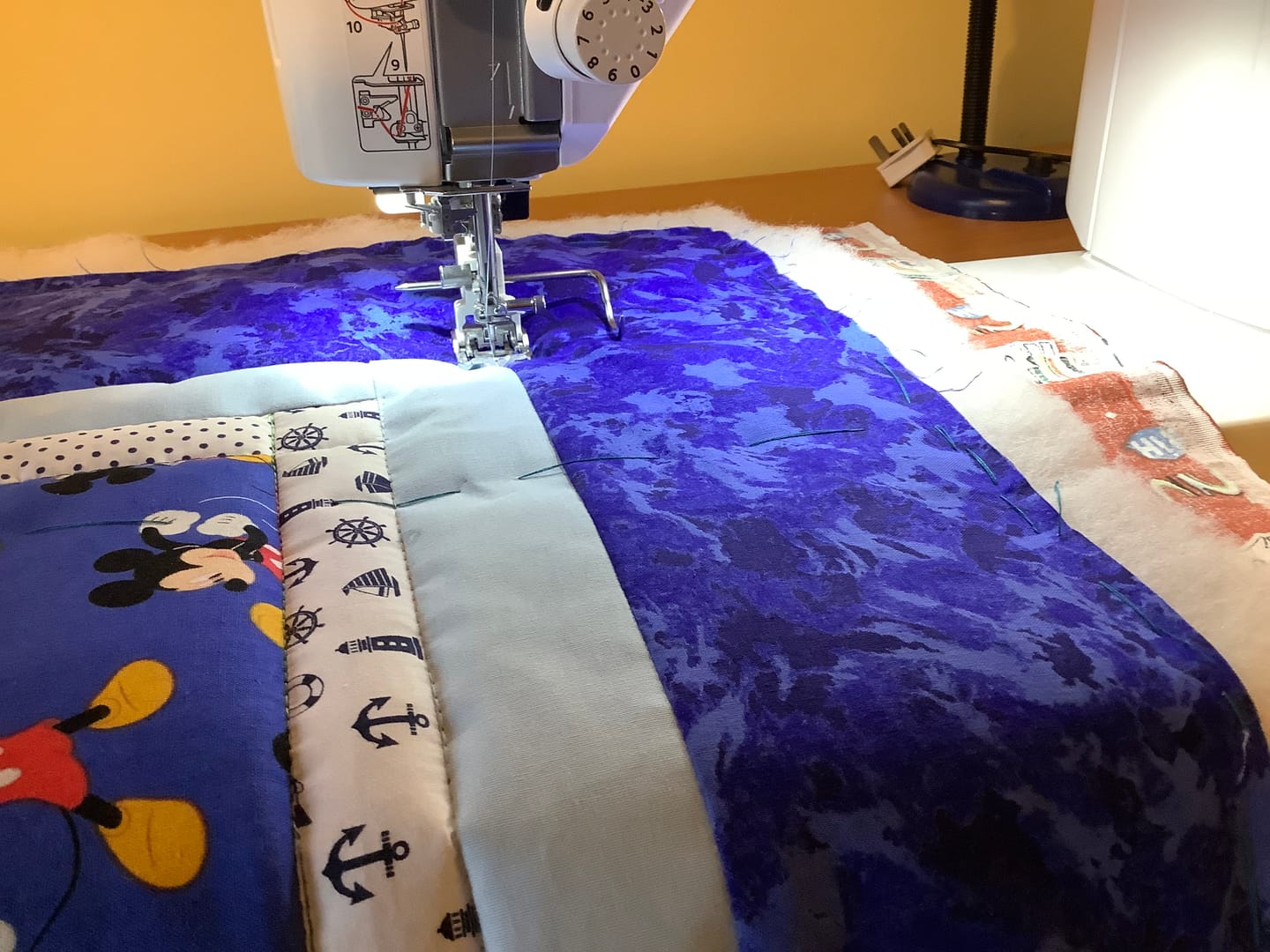 Customer photo review of 4oz Fire Retardant Wadding - 135cm wide