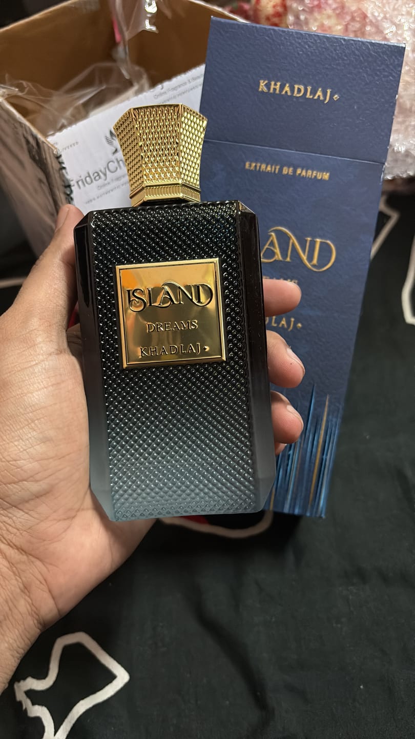 Customer photo review of Khadlaj Island Dreams Extrait De Parfum For Unisex