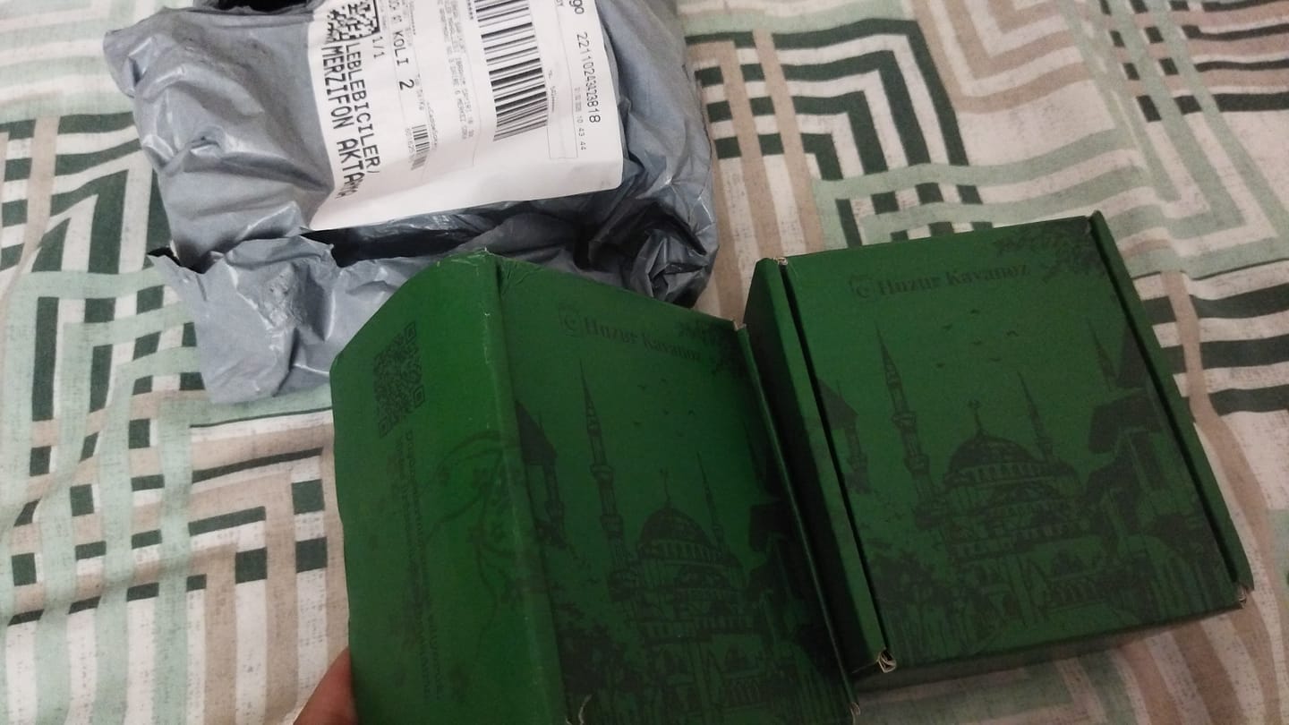 Customer photo review of Huzur Kavanoz - 150 Ayet - 10 Renkli
