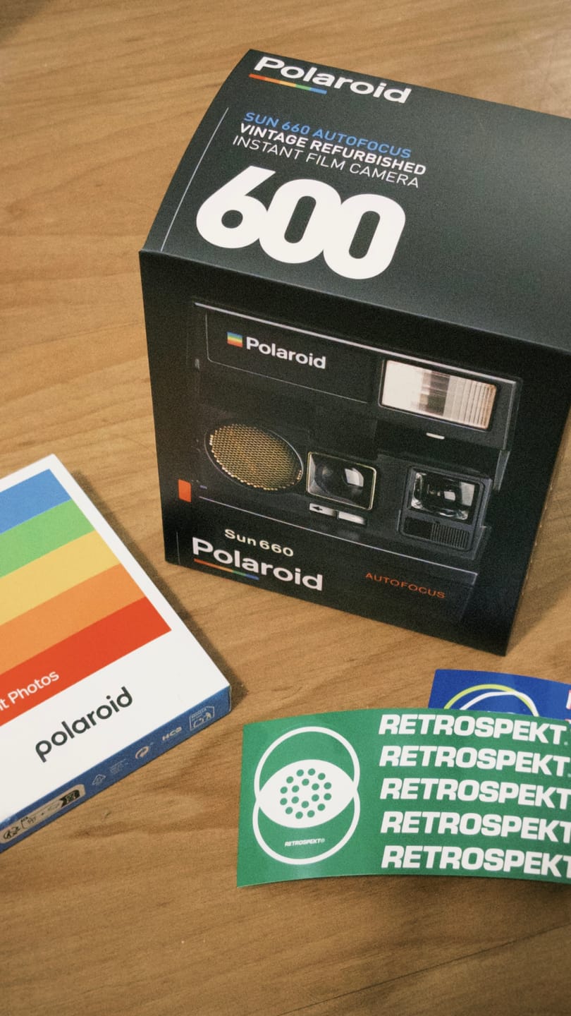 Customer photo review of Polaroid 600 Sun660 Autofocus Instant Film Camera