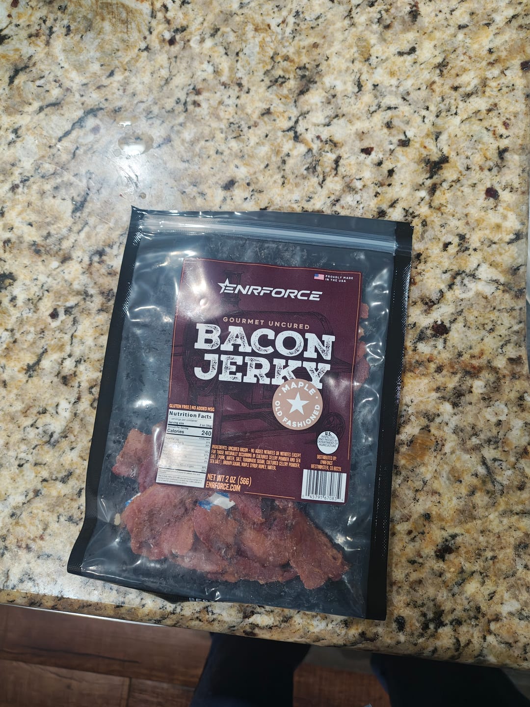 Customer photo review of Gourmet Premium Beef Jerky