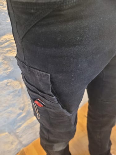 Customer photo review of RX-1 Relaxed Work Pants Blackout