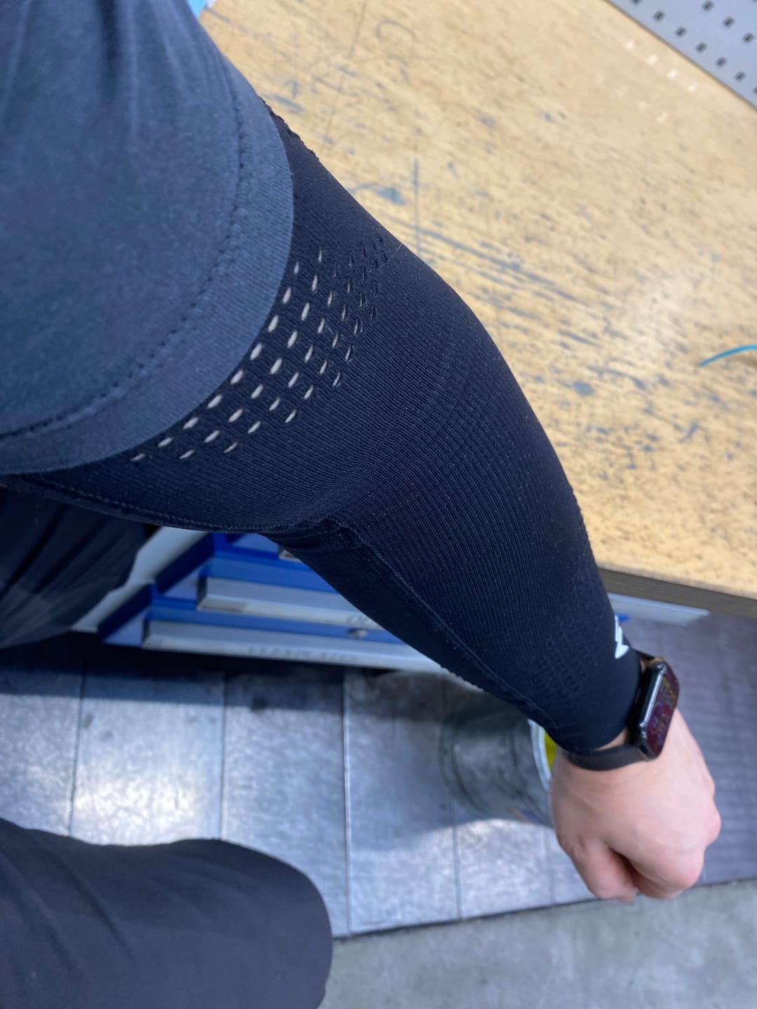 Customer photo review of Manchon de compression pour bras