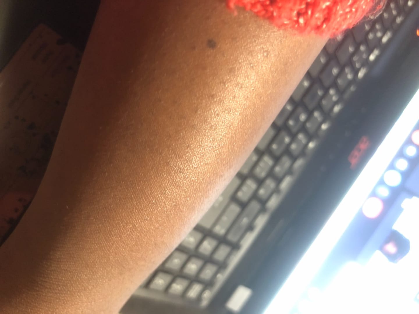 Customer photo review of Bleame Crystal Hair Eraser