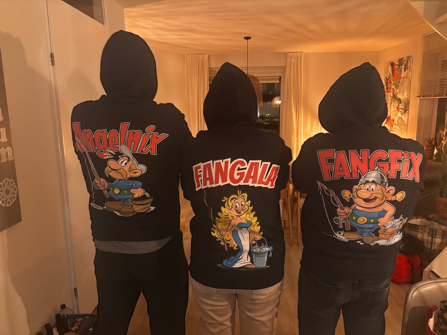Customer photo review of Fangala - Premium Hoodie #Backprint