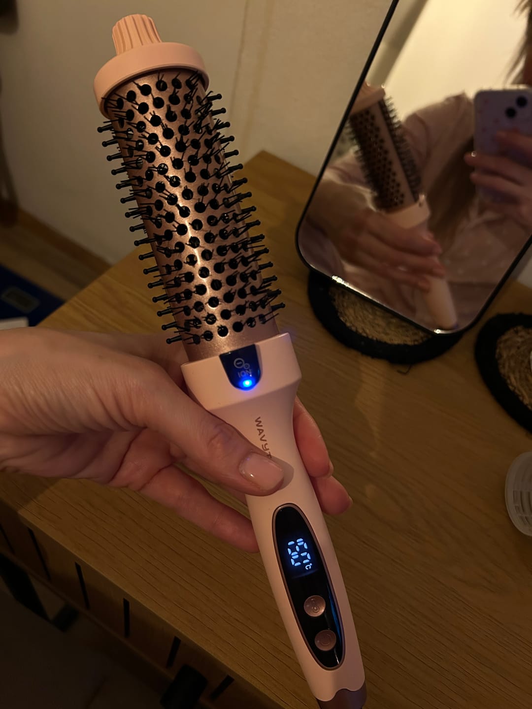 Customer photo review of Wavytalk Blowout Boost Ionic Termal Brush