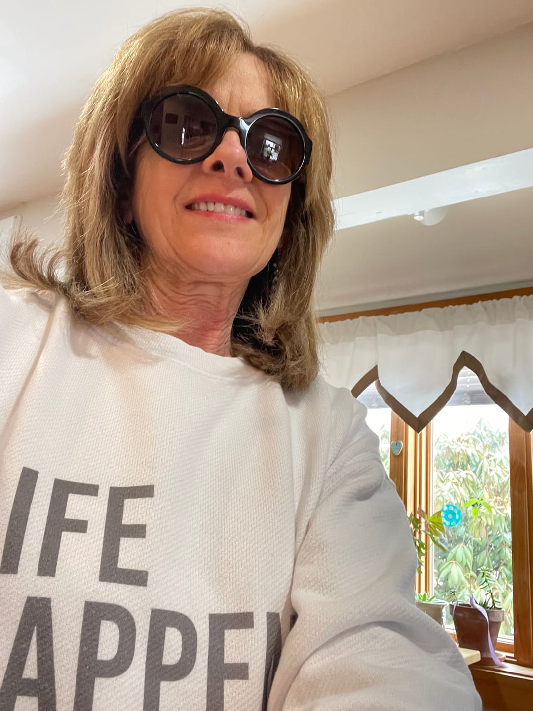 Customer photo review of Life Happens. Baseball Helps.