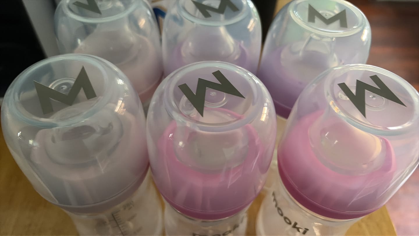 Customer photo review of The Dessert Edit – The One Baby Bottle (Twin Pack)