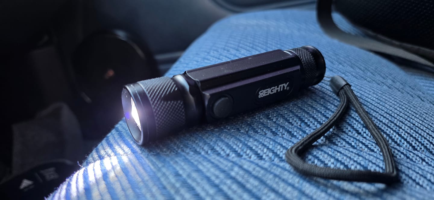 Customer photo review of 80Eighty® Flashlight