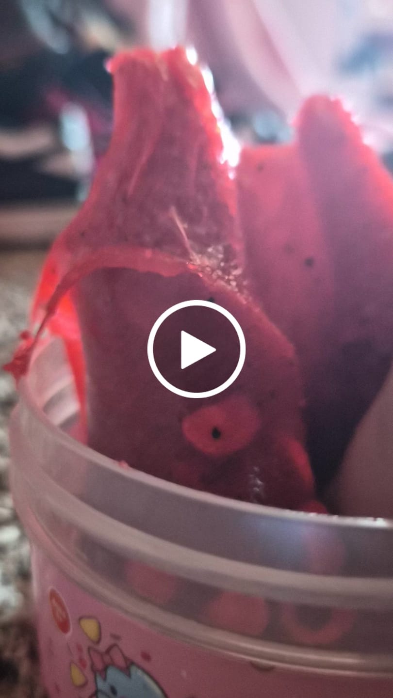 Customer video review of SALE! Pico De Slime-O Jelly Cube Slime Dip