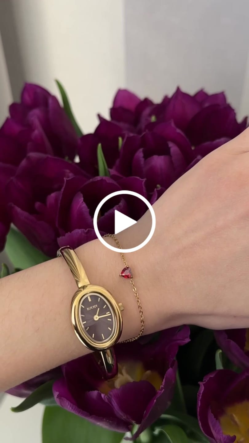 Customer video review of Diana Gold Burgundy