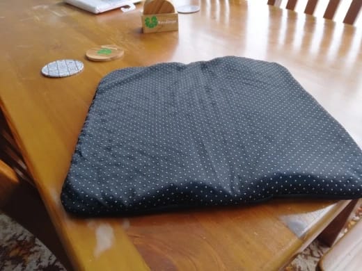 Customer photo review of Advanced Orthopaedic Pressure Relief Cushion