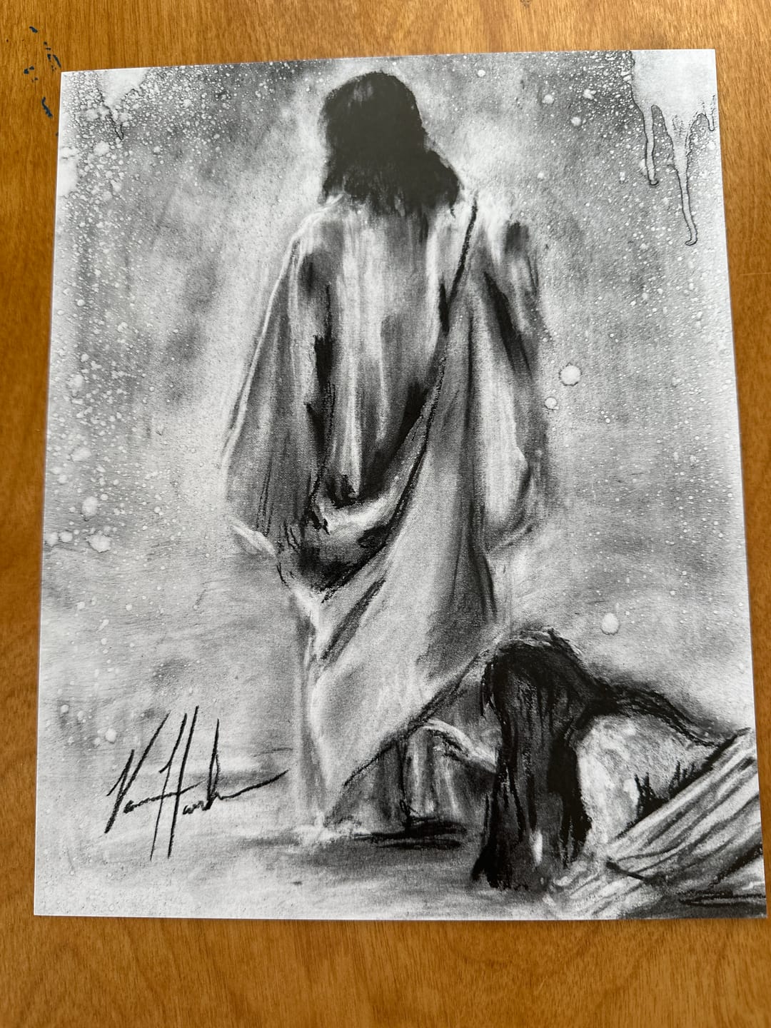 Customer photo review of Jesus Healer (Sketch)