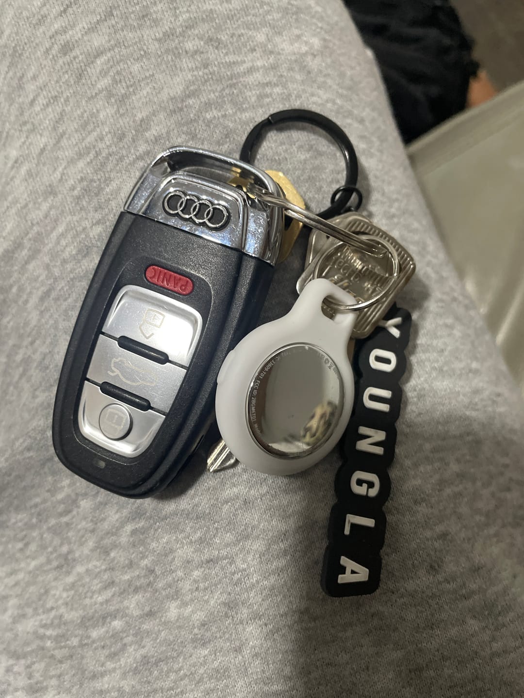 Customer photo review of 931 YoungLA Keychains