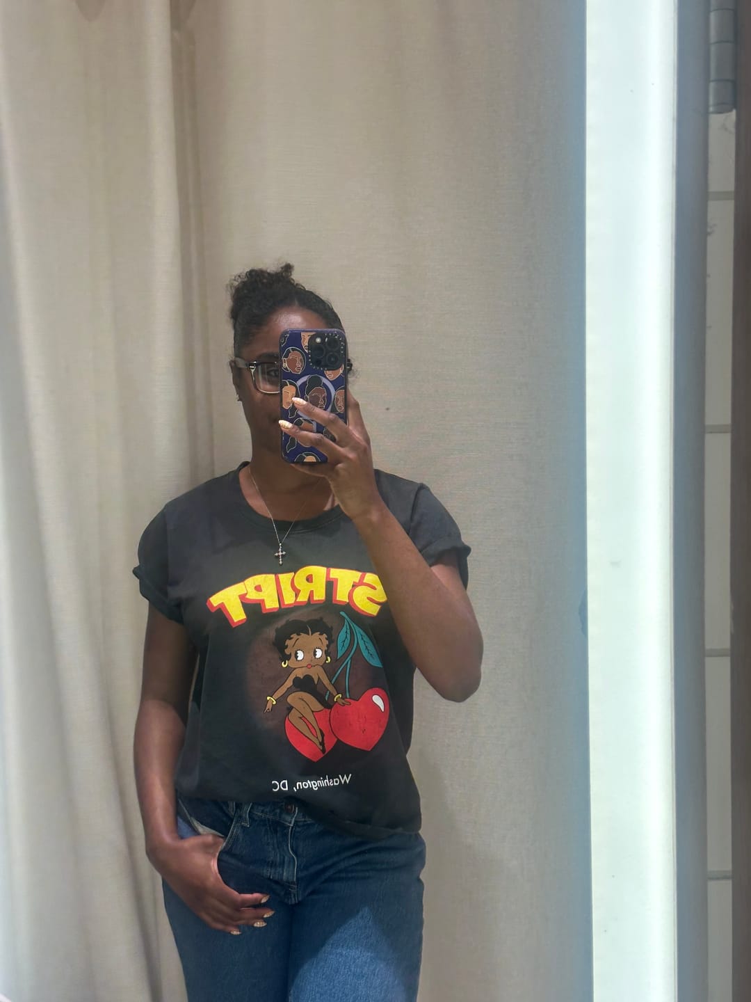 Customer photo review of BETTY BOOP VINTAGE TEE