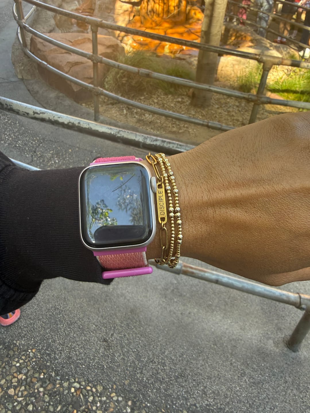 Customer photo review of Disciple Chain Bracelet