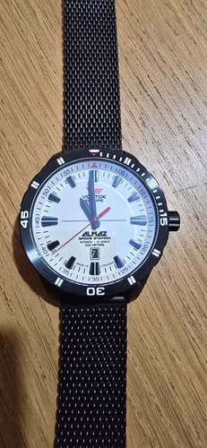 Customer photo review of Almaz / Limousine / Expedition Black Milanese Bracelet - 22mm